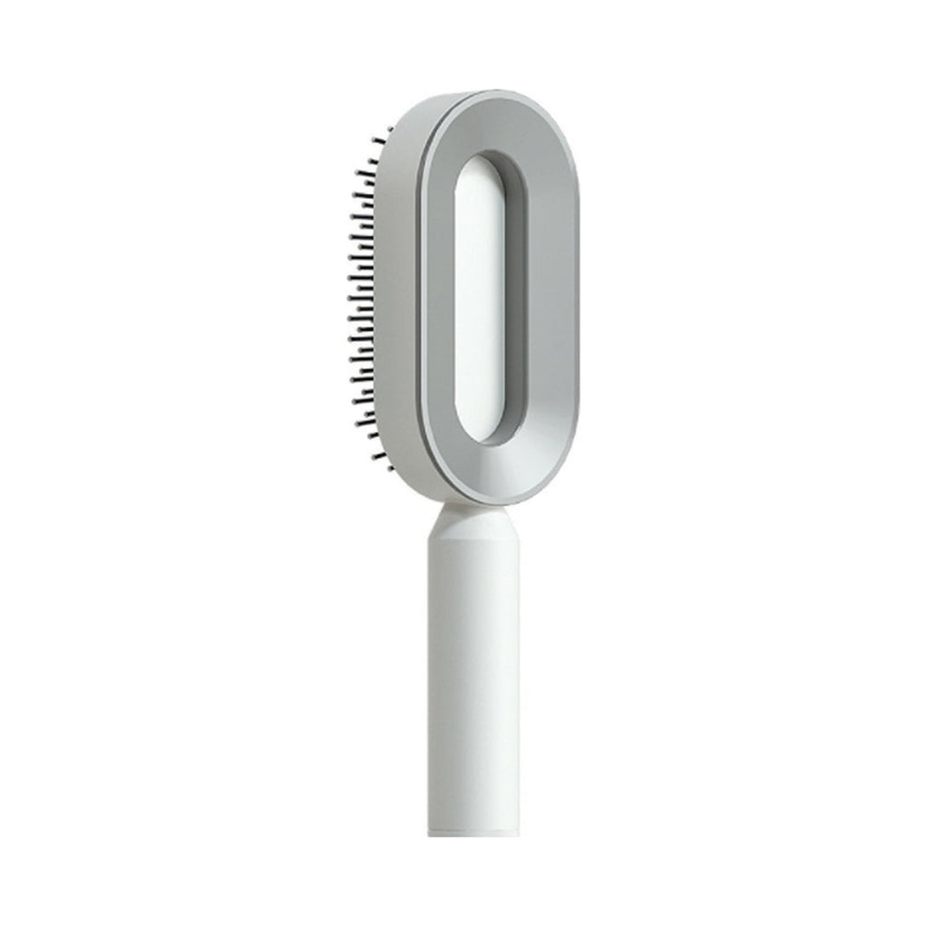 Brosse démêlante autonettoyante NOVIA · 1 brosse / Blanc