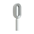 Brosse démêlante autonettoyante NOVIA · 1 brosse / Blanc