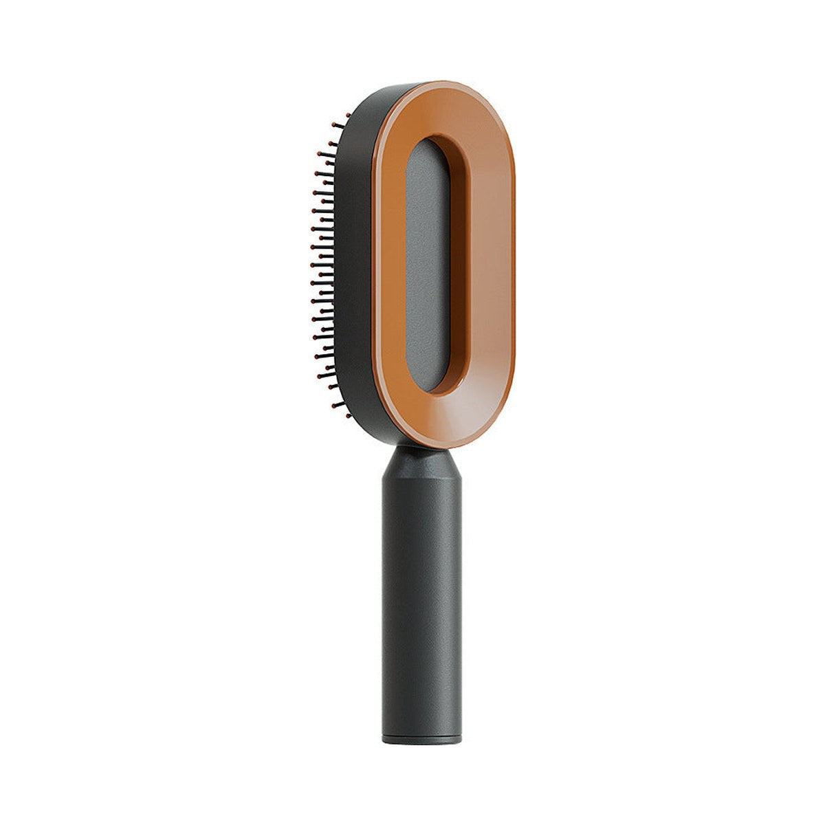 Brosse démêlante autonettoyante NOVIA · 1 brosse / Marron